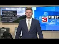 First Alert Weather Warm Wednesday ahead of Thursday storms
