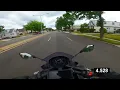 2023 Ninja 650 0-60 MPH 220 lbs rider