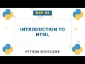 Belajar Python Hari ke 41 - Pengenalan HTML