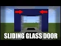 How to Make a Sliding Glass Door in Minecraft Command Block