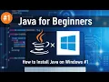 How to Install Java JDK on Windows 2026 Java for Beginners