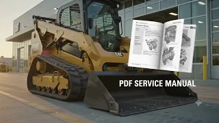 CAT 279D3 Compact Track Loader Service Manual Z9E00001-UP Workshop PDF Guide