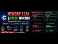 Lecture-4 Memory Leak free Function in C Programming Prevent Memory Leaks in C