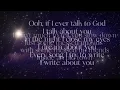 Landon Barker - If I Ever Talk To God (Lyric Video)