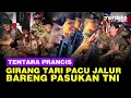 Download Lagu Tentara Prancis Kegirangan Tari Pacu Jalur Bareng TNI Jelang Bastille Day, Temannya Kompak Merekam