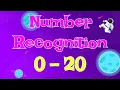 What Number is This 0-20 Number Recognition 1-20 Math Brain Break Counting Count to 20
