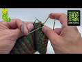 Simple Right-Leaning Single Decrease in Double-Knitted Brioche A Sockmatician Tutorial