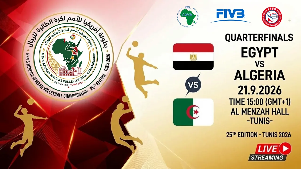 DAY 7 / QUARTERFINALS / EGYPT (EGY) VS ALGERIA (ALG)
