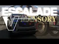 Police Cadillac Escalade V Mansory FiveM Debadged Vehicle