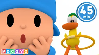 Pocoyo's HULA-HOOP Chaos! 🤩 The Craziest Hula-Hoop Challenge! | POCOYO ENGLISH | Cartoons for Kids