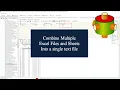 Combine Multiple Excel files and sheets into a single text file Advanced ETL Processor Tutorial