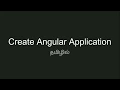 Creating Angular Application using Angular CLI Learn Computer Programming in Tamil