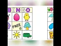 Spring Pre-K BINGO Cards