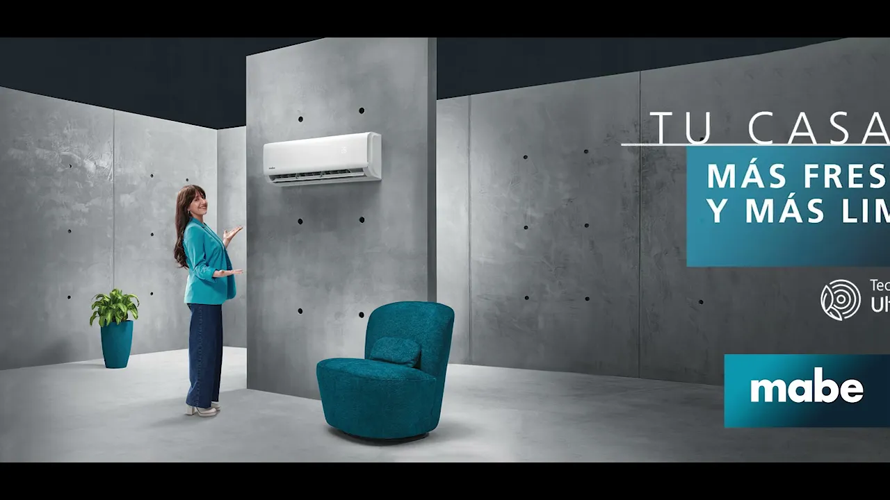 mabe — Mabe Air Conditioner - Fresher and Cleaner Home (YouTube video ad)