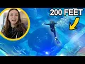 DIVING IN THE WORLD S DEEPEST POOL