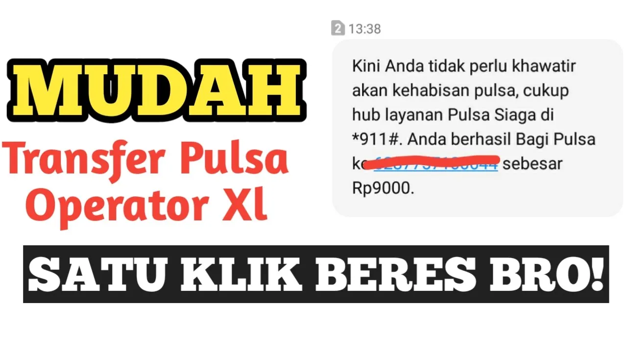 Cara transfer pulsa XL ke semua operator