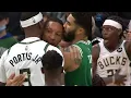 Bobby Portis and Grant Williams go face-to-face after that play
