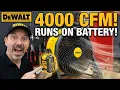 Dewalt High Velocity Workshop Fan 4000 CFM That Runs on Your DeWALT Batteries DXF1850B