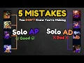 Download Lagu 5 Hidden Mistakes Even PRO Players Make (In League)