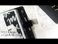 How to Create a Catch-All Planner Cloth Paper Planner Flip Through