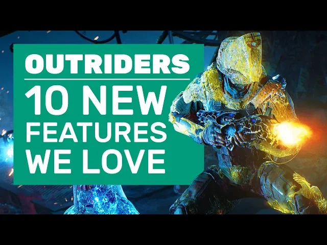 Bullet Time Magic And 10 Best Outriders Features | Outriders Gameplay (PC)