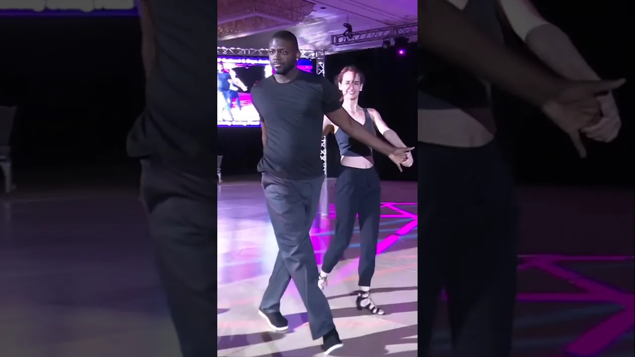 And then it was his turn to strut 🔥 #improv #westcoastswing