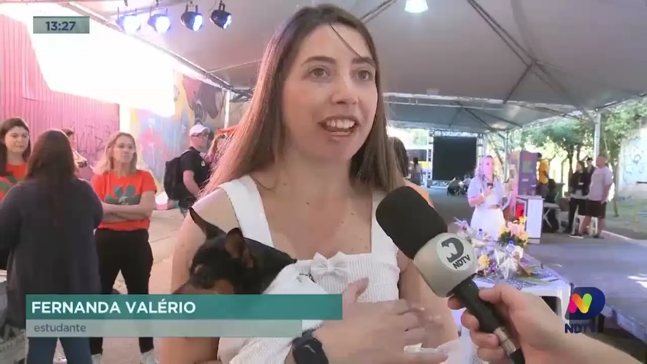 Animais de estimação também ganham espaço no Festival de Dança de Joinville