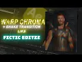 Warp Chroma Transition Like Fictic Editz Edit Tutorial in After Effects After Effects Tutorial