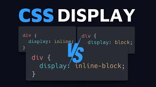CSS Display Tutorial Learn inline block inline-block
