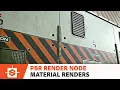 Material Renders with PBR Render Node in Substance Designer Adobe Substance 3D