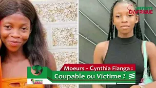 moeurs cynthia fianga coupable ou victime