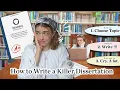 How to Write Your Dissertation Thesis FAST Everything I Wish I Knew
