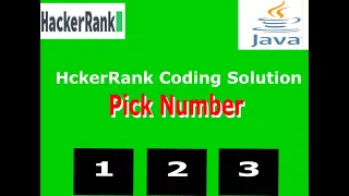 Solve HackerRank Coding Challenge in Java Picking Numbers Solution