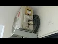 Split AC installation by AEE engineer