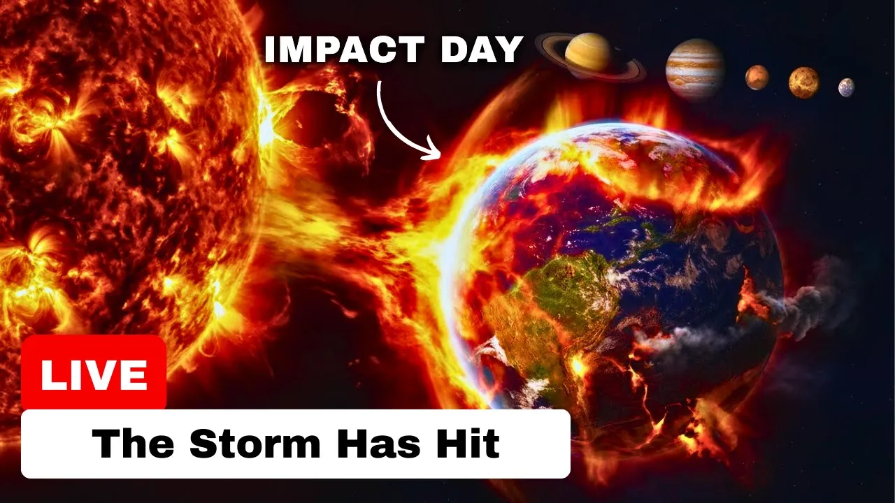 HISTORIC Solar Storm Hits Earth Today - And Scientists Are Bracing for Impact