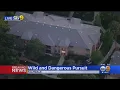 Standoff Continues After Pursuit Ends In Palmdale 1 Person In Custody