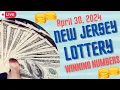 New Jersey Evening Lottery Drawing Results - 30 Apr 2024