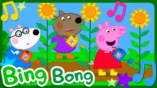 peppa pig bing bong garden song official music video 