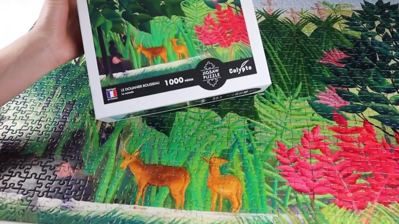 Puzzle 1000 kosov - Tropski vrt - Peggy Nille