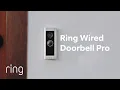 Ring Wired Doorbell Pro Formerly Doorbell Pro 2 Featuring Advanced 3D Motion Detection