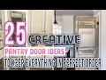 25 Creative Pantry Door Ideas To Keep Everything In Perfect Order