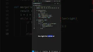 Simple Merge Sort Algorithm In Python - Explained