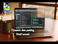 13 Dynamic data passing Hindi Tutorial