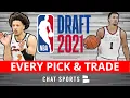 NBA Draft 2021 Results Picks 1-60 - Full Draft Board Including Trades
