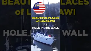 Sailing Through Langkawi’s Legendary Hole in the Wall #shorts