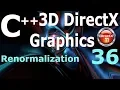 C 3D DirectX Tutorial Renormalization