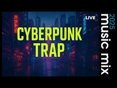 ⚡️1 HOUR CYBERPUNK TRAP x EDM 2025 | Neon-Drenched & Futuristic Power 🤖