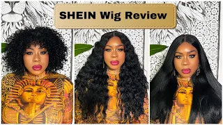 SHEIN Synthetic Wig Try On Haul