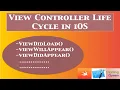 UIViewController Lifecycles Explained - iOS Beginners 2022