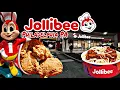 Fried Chicken W Side Of Spaghetti Jollibee FastFood Chain In Philippines